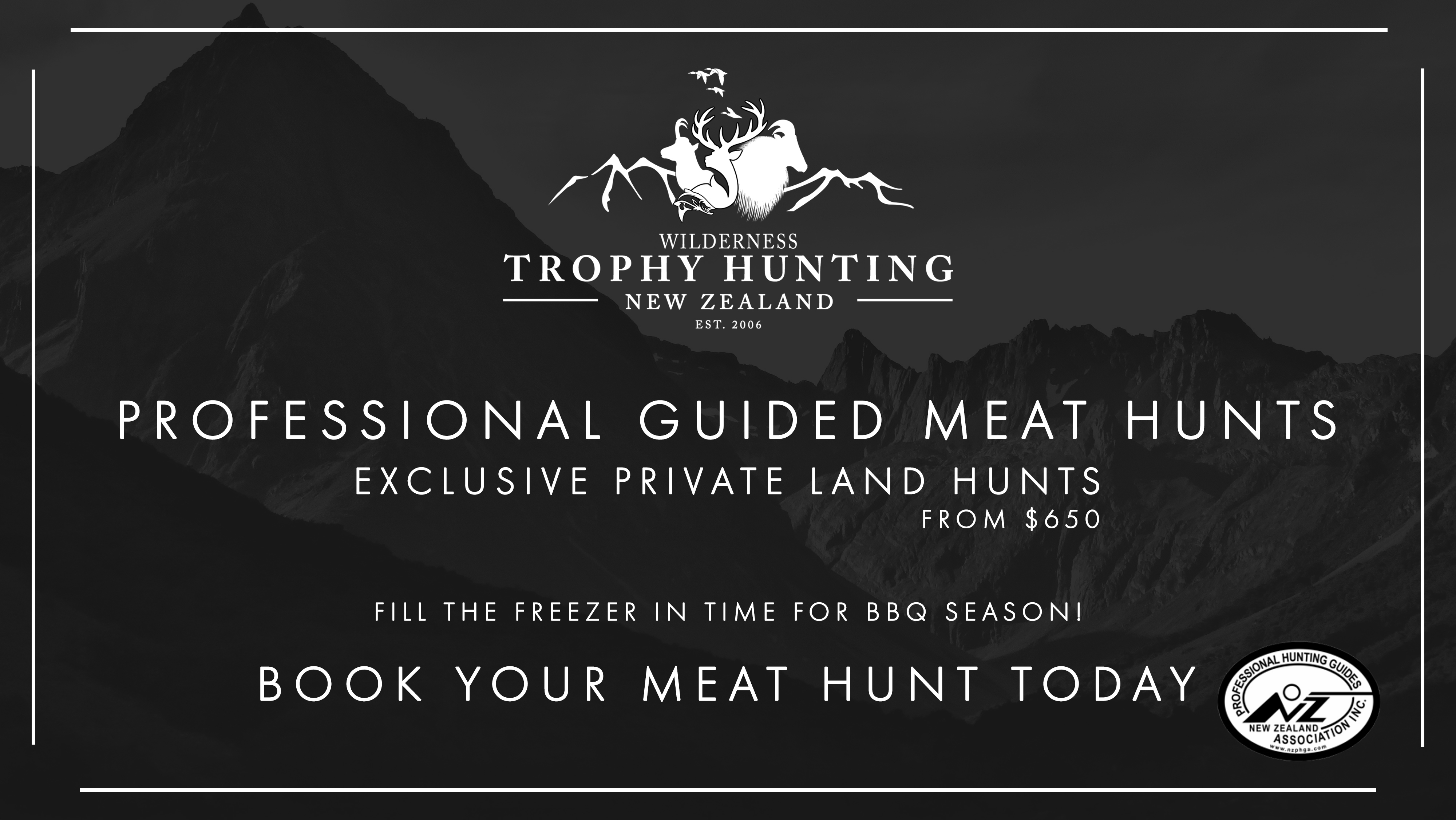 Wilderness Trophy Hunting New Zealand Wild Outdoorsman Outfitting